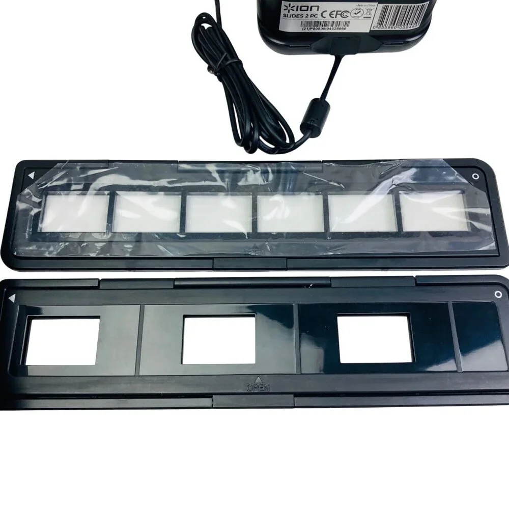 Ion Slides 2 PC 35mm Slide & Film Scanner Black Boxed. Never Used No Software CD